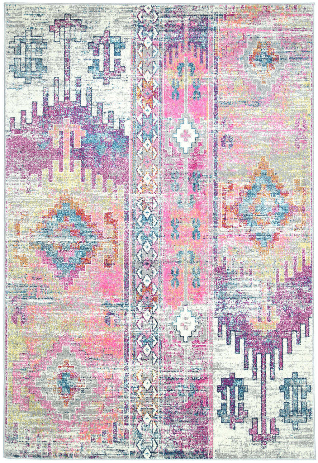 Donna Contemporary Tribal Rug