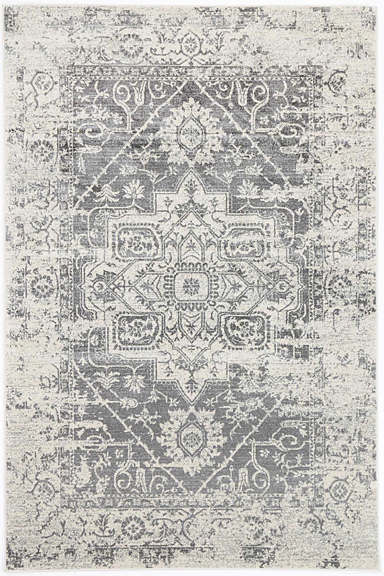Large View Donna Traditional Medallion Rug