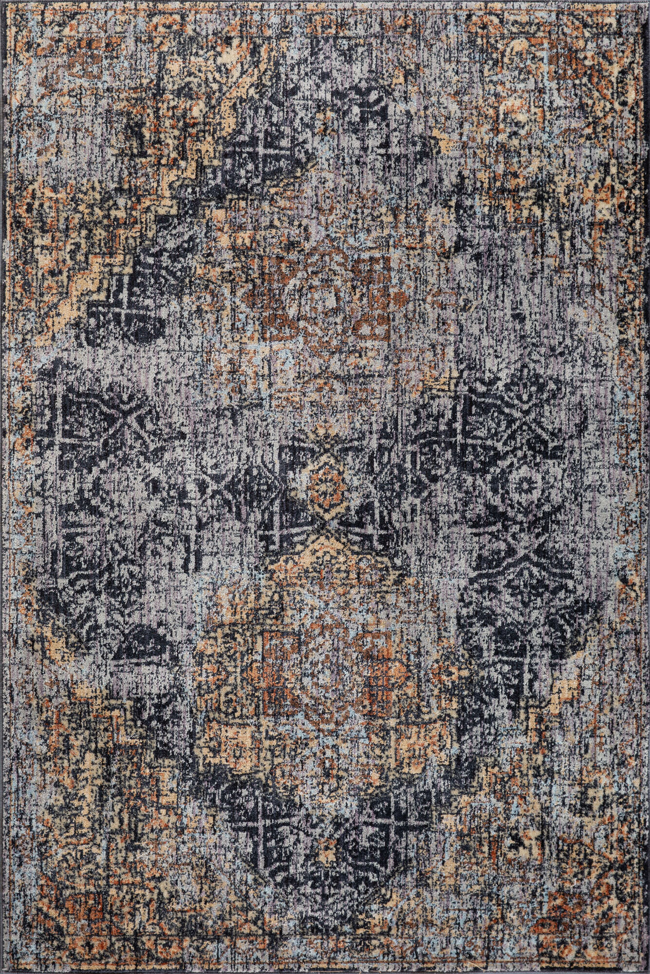 Large View Ares Transitional Medallion Rug