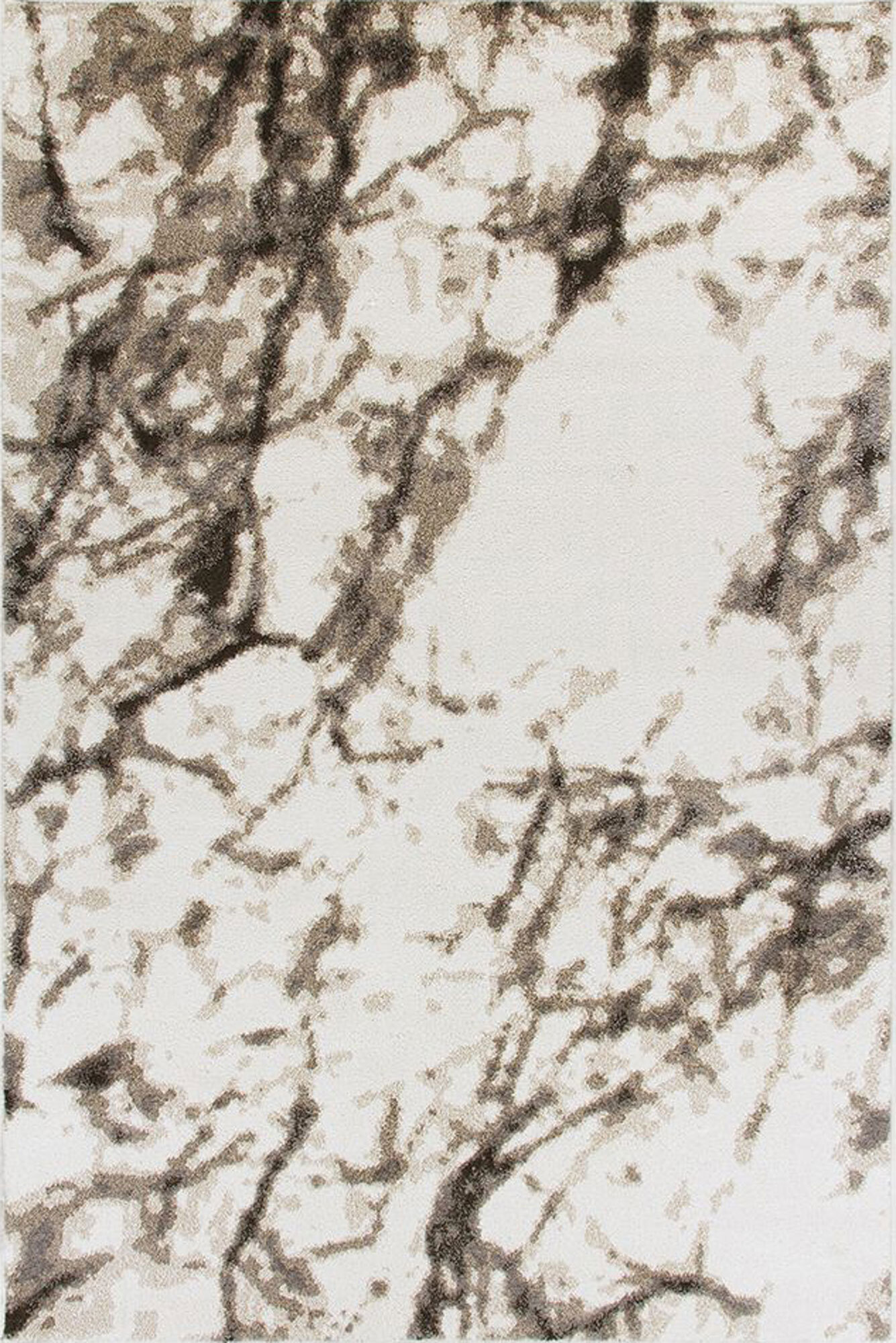 Alex Beige Marble Pattern Rug