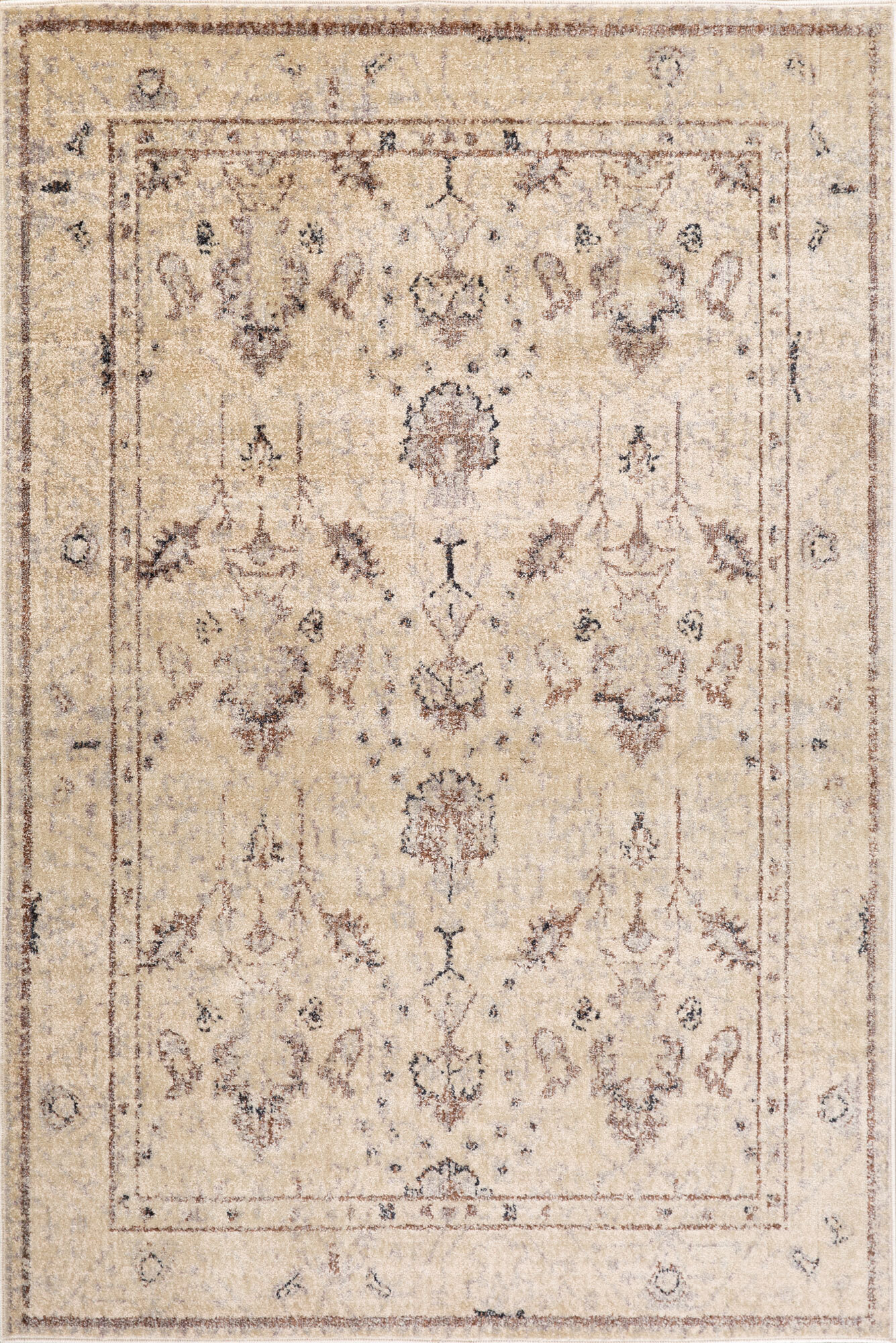 Ares Traditional Border Rug