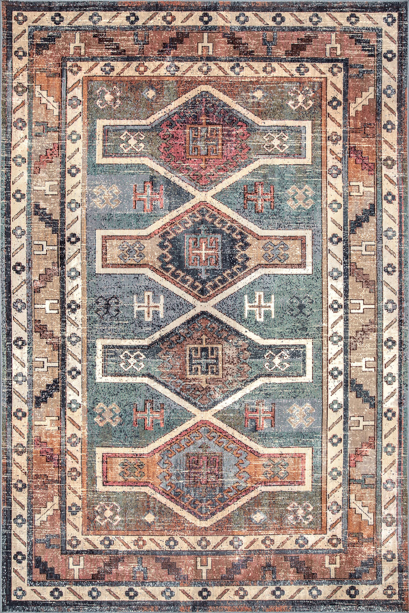 Alder Tribal Transitional Rug