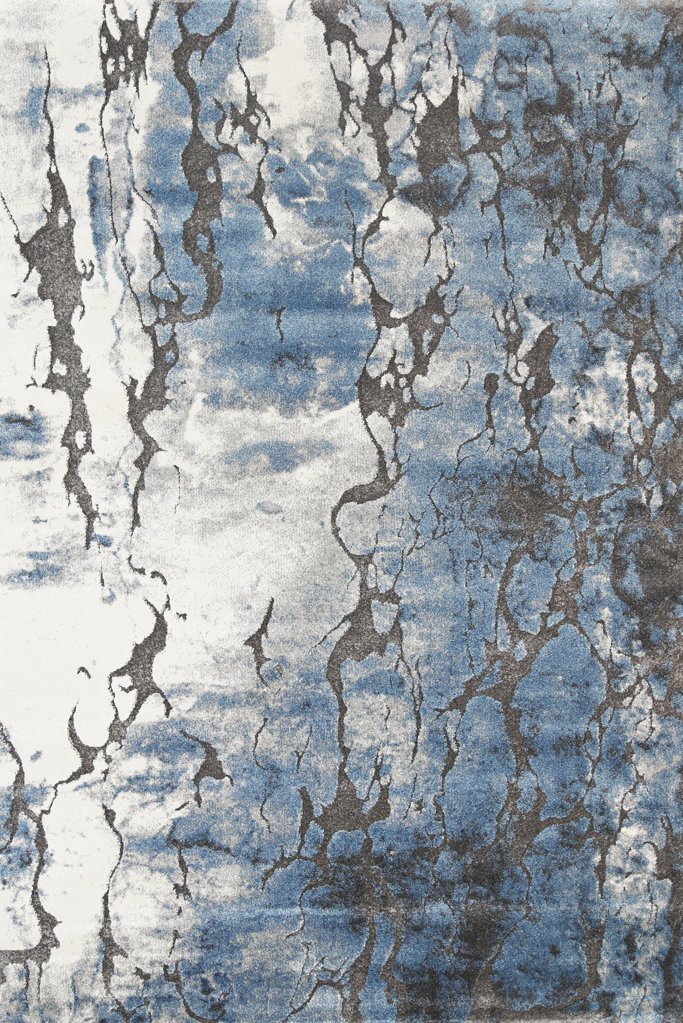 Aloha Blue Marble Pattern Rug