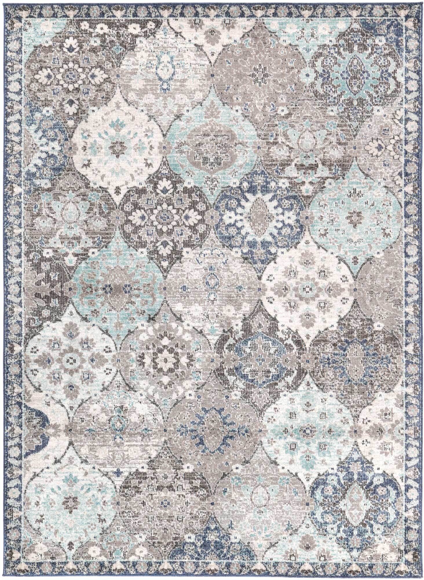 Large View Alani Traditional Geometric Rug