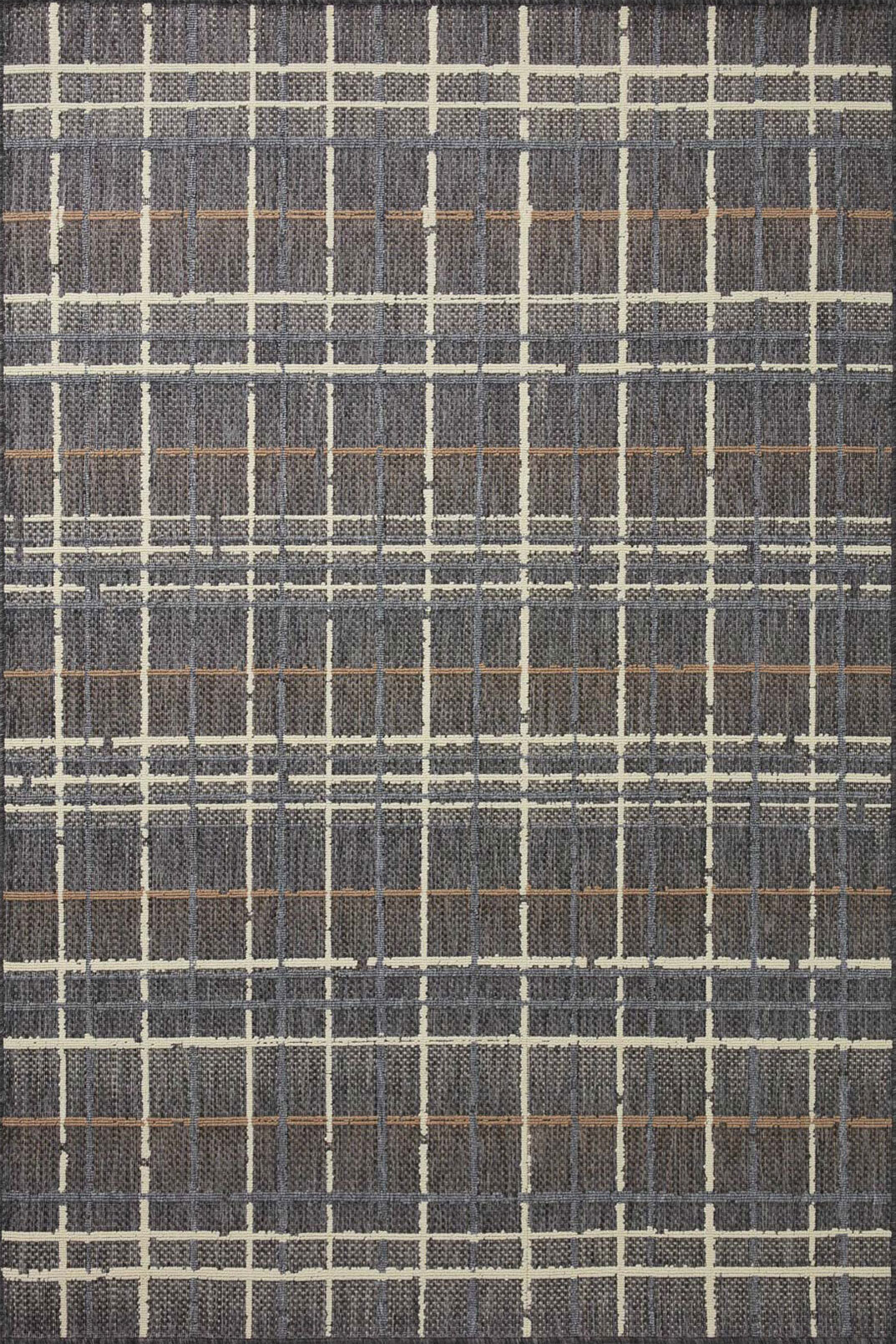 Large View Alfresco Striped Patio Rug
