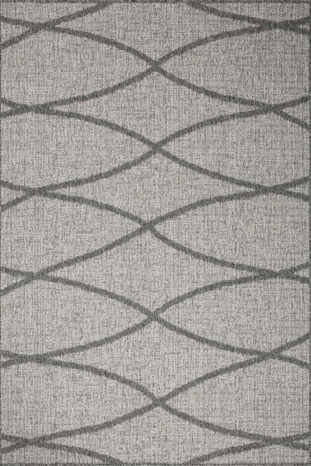 Large View Alfresco Wavy Trellis Rug