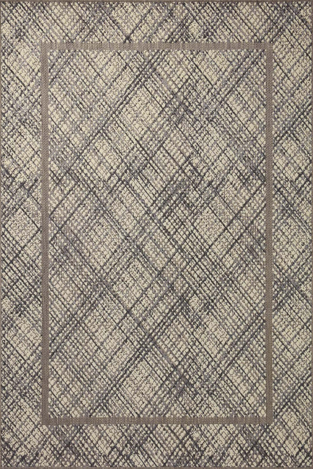 Large View Alfresco Border Patio Rug