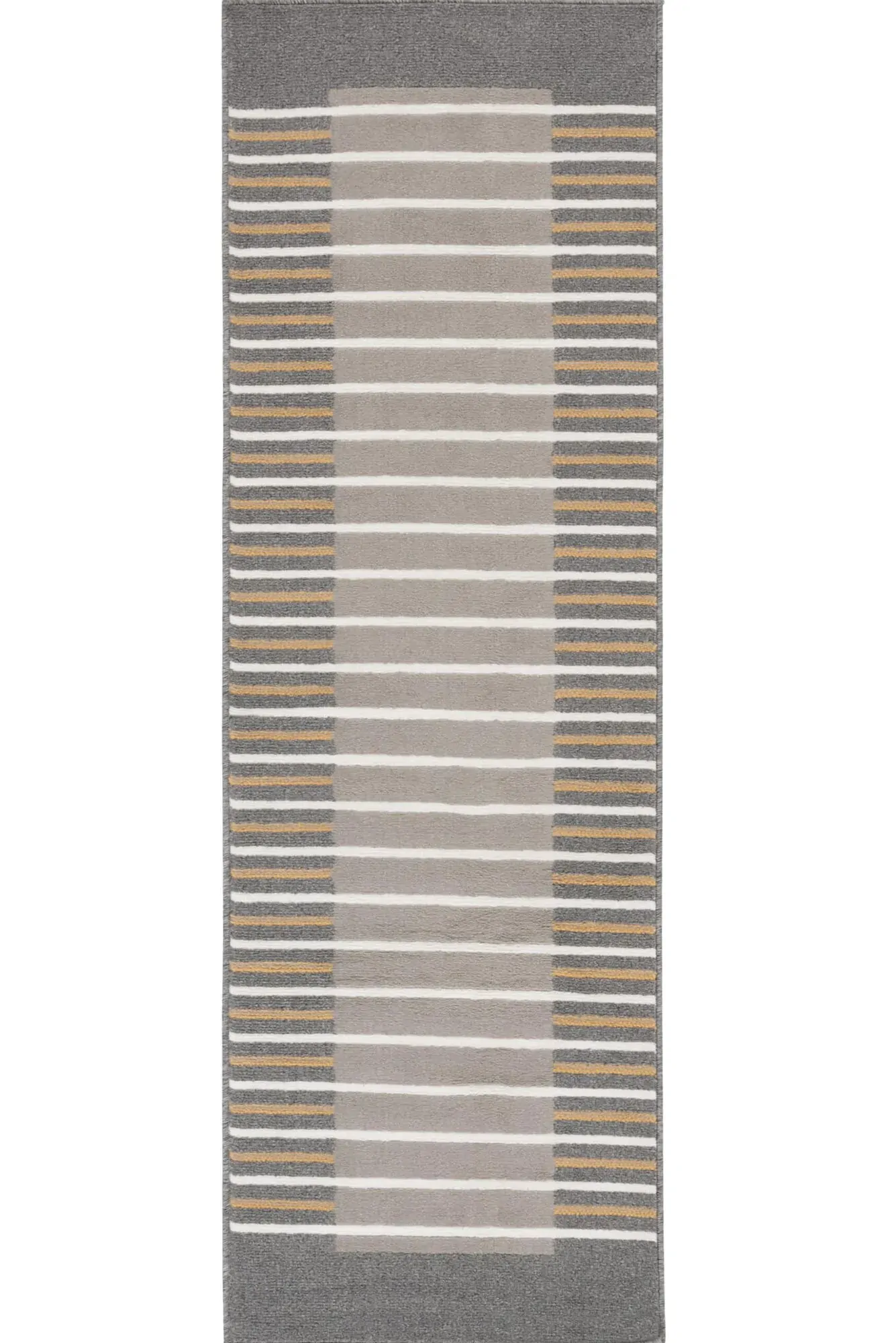 Alfa Modern Striped Border Rug