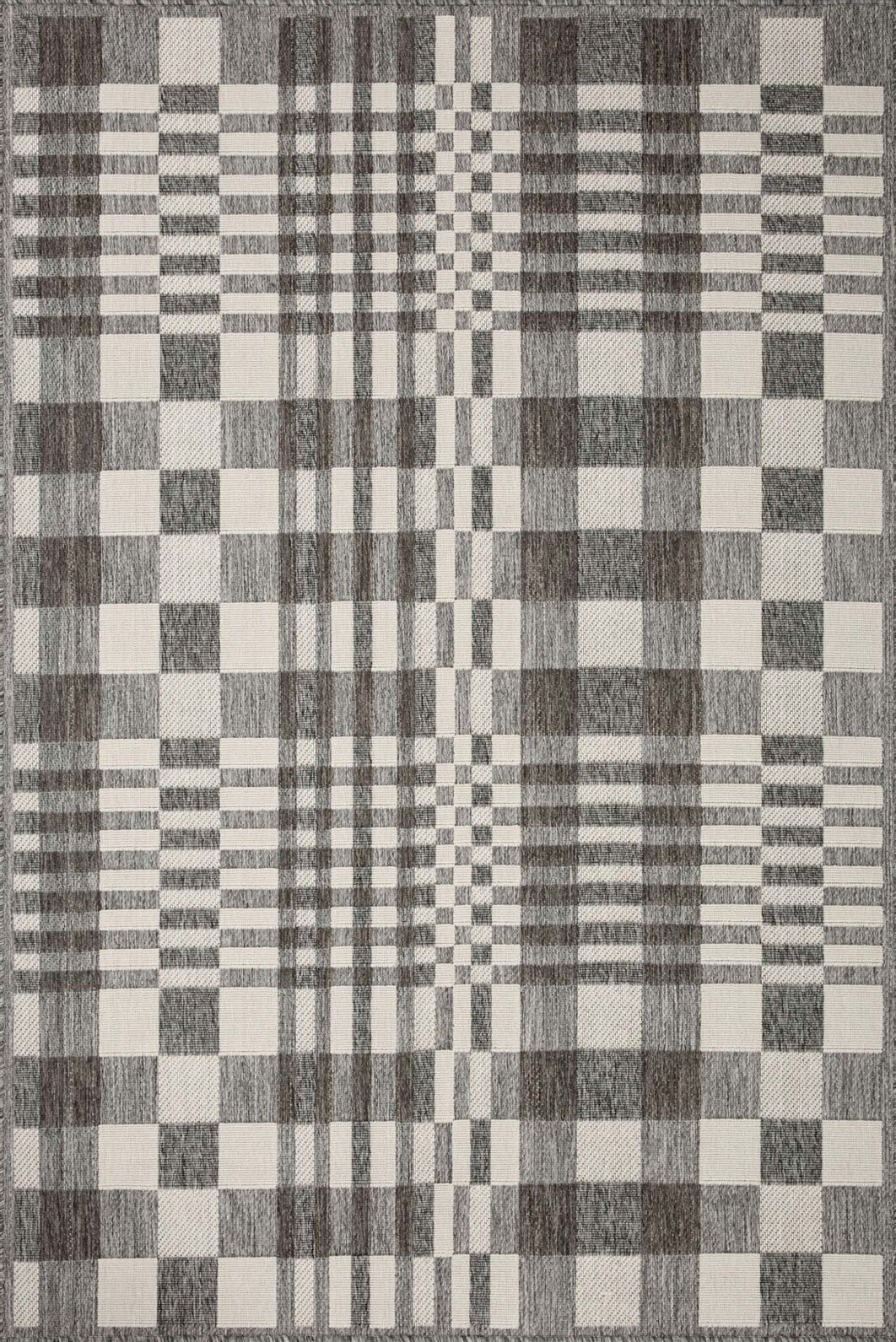 Large View Alfresco Geometric Patio Rug
