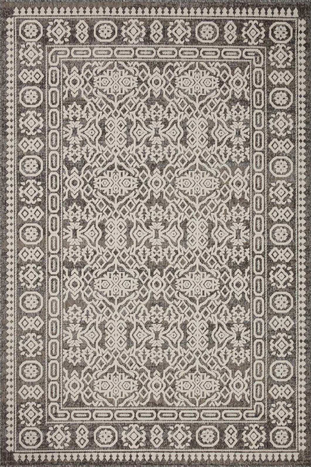 Large View Alfresco Medallion Patio Rug