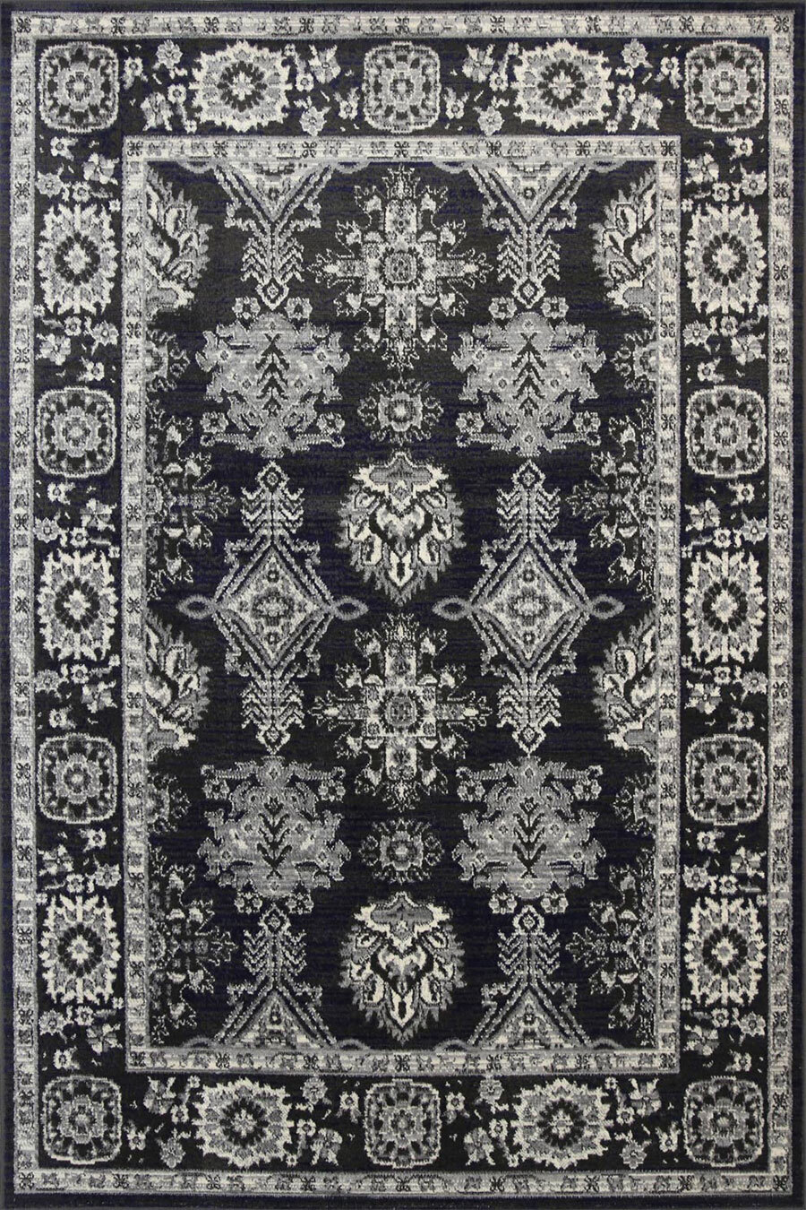 Alfred Traditional Border Rug