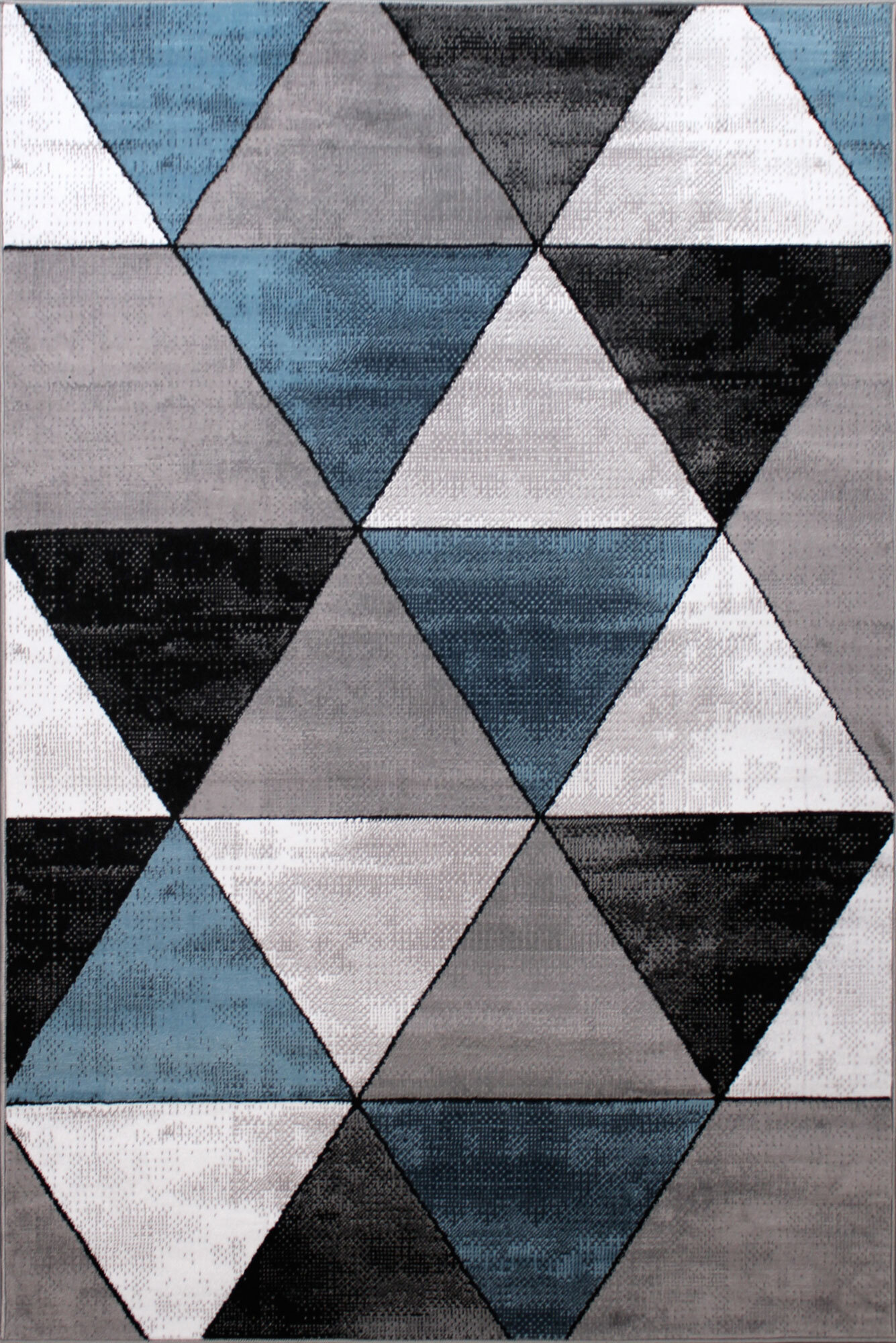 Large View Axel Modern Triangle Pattern Rug