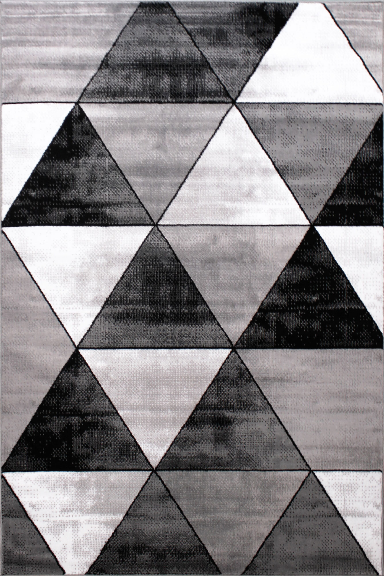 Axel Modern Triangle Pattern Rug