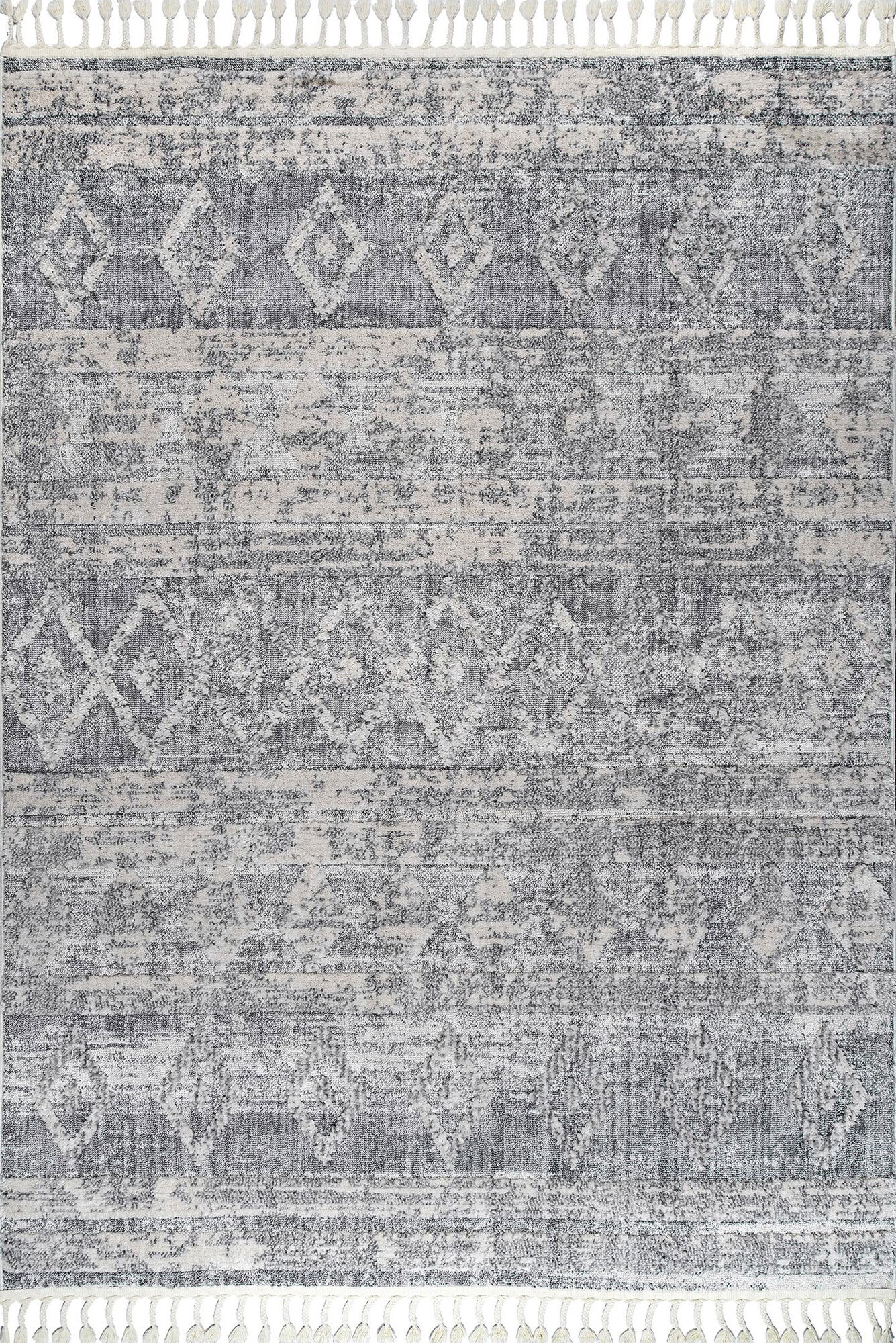 Large View Aroma Textured Moroccan Rug