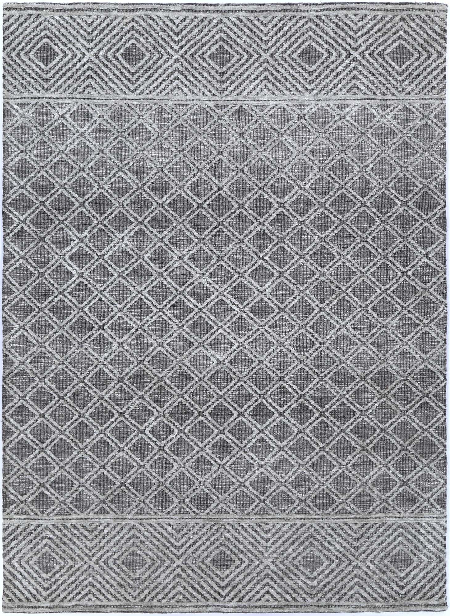 Large View Amir Geometric Flatweave Rug