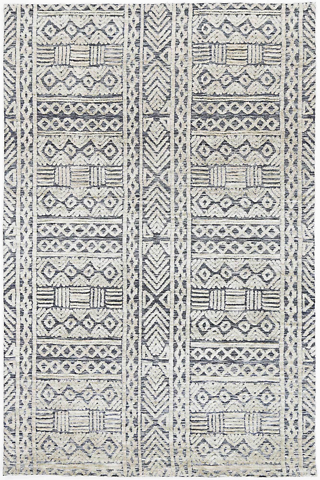 Large View Amir Geometric Flatweave Rug