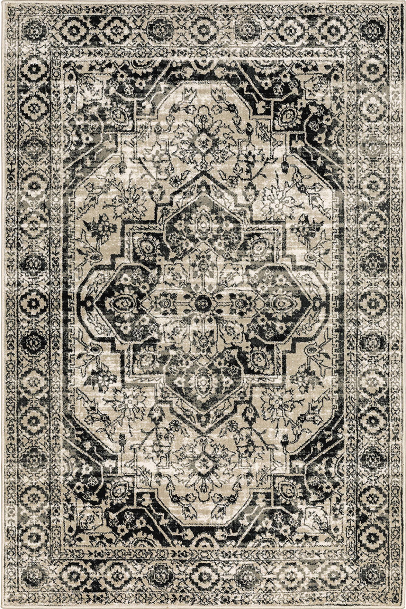 Large View Adel Traditional Medallion Rug