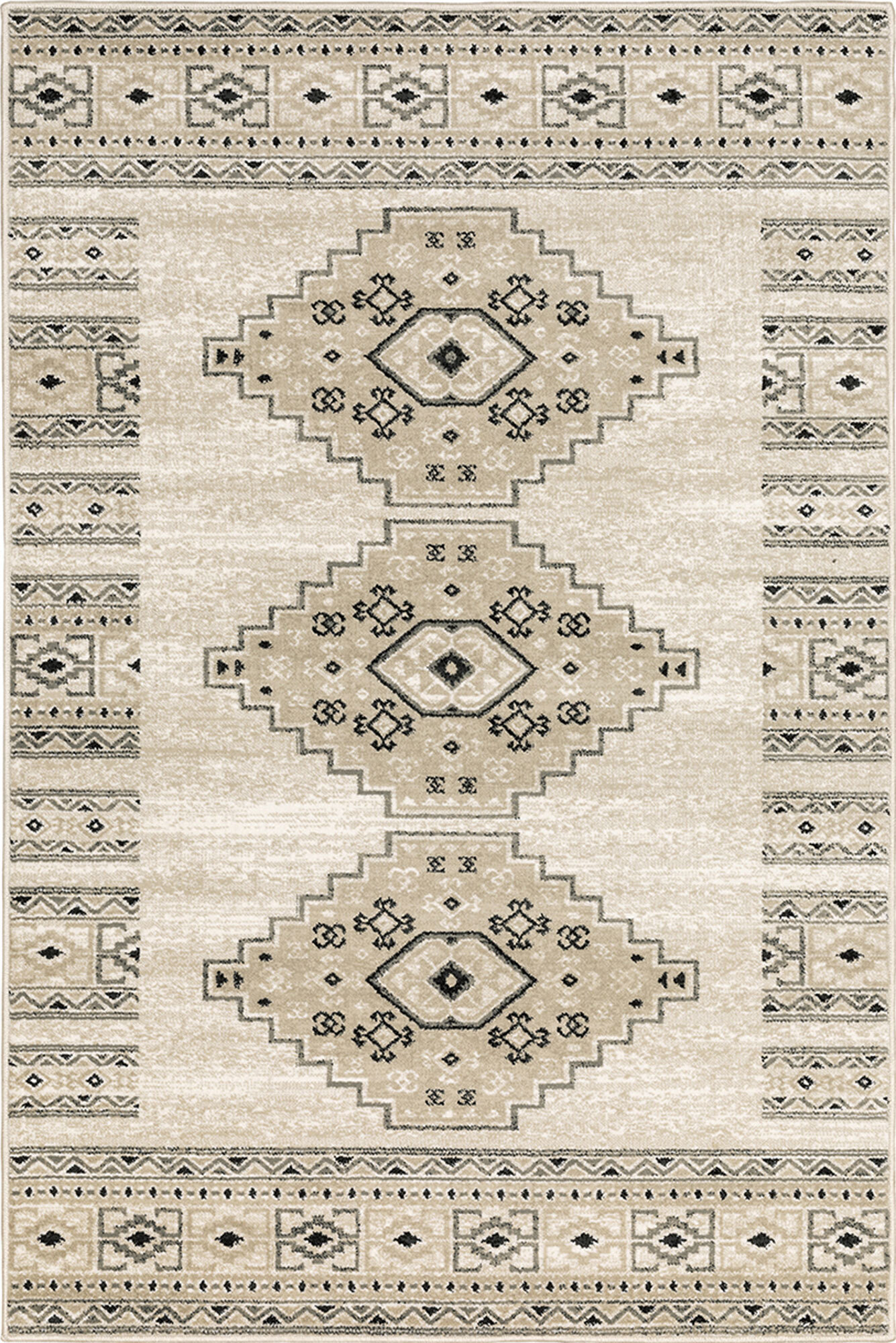 Adel Contemporary Medallion Rug