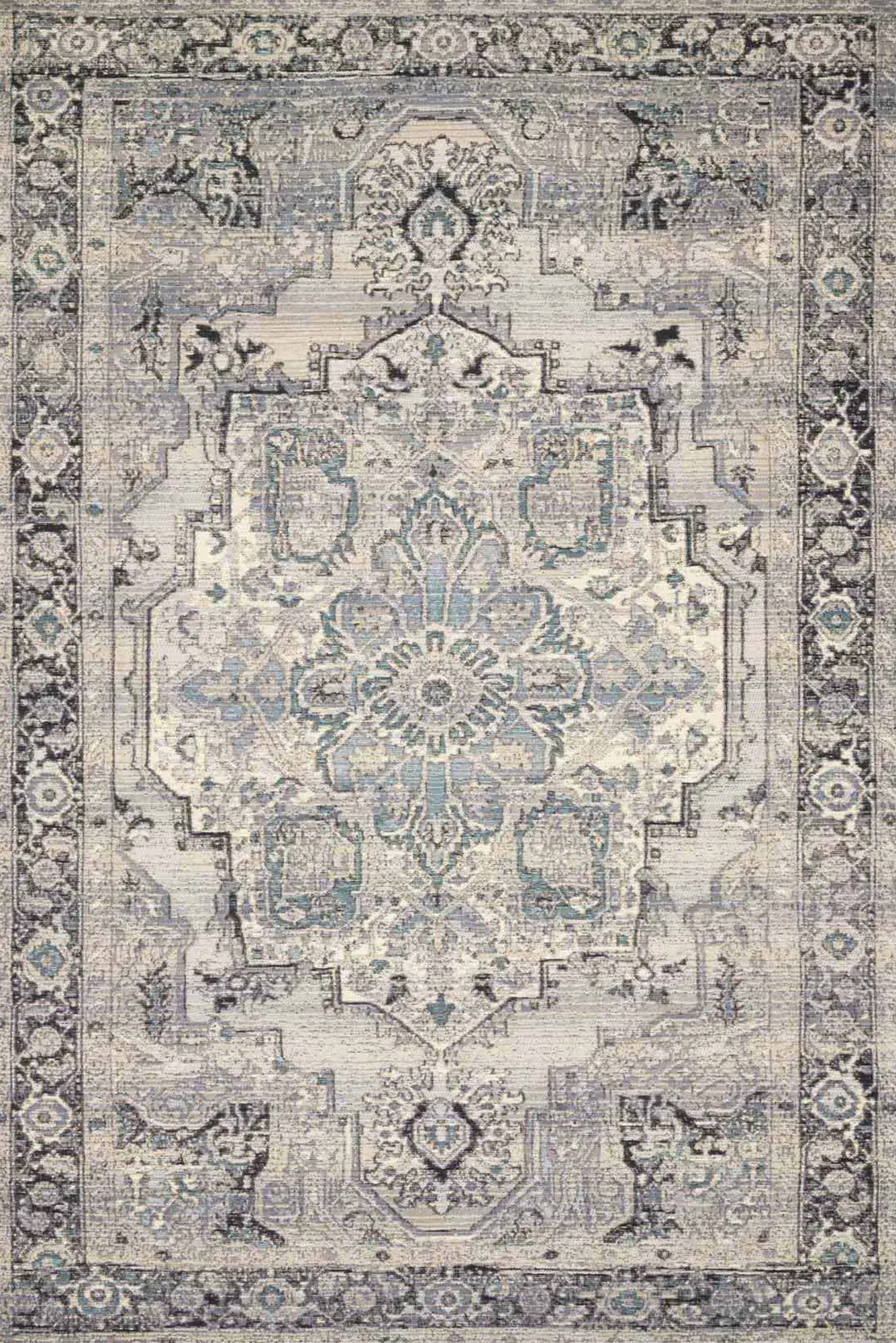 Large View Aperto Medallion Flatweave Rug