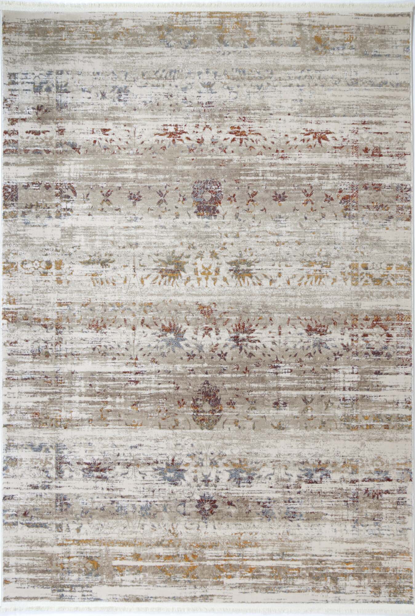 Large View Bari Contemporary Fringed Rug