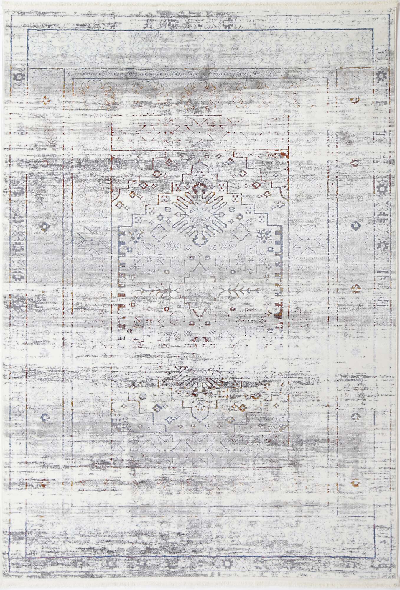 Large View Bari Traditional Fringed Rug