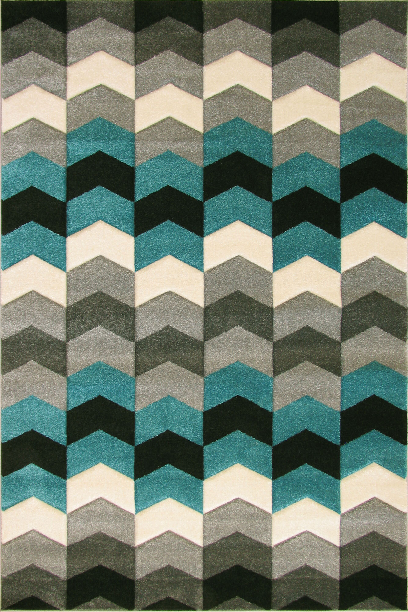 Bonnie Modern Chevron Rug