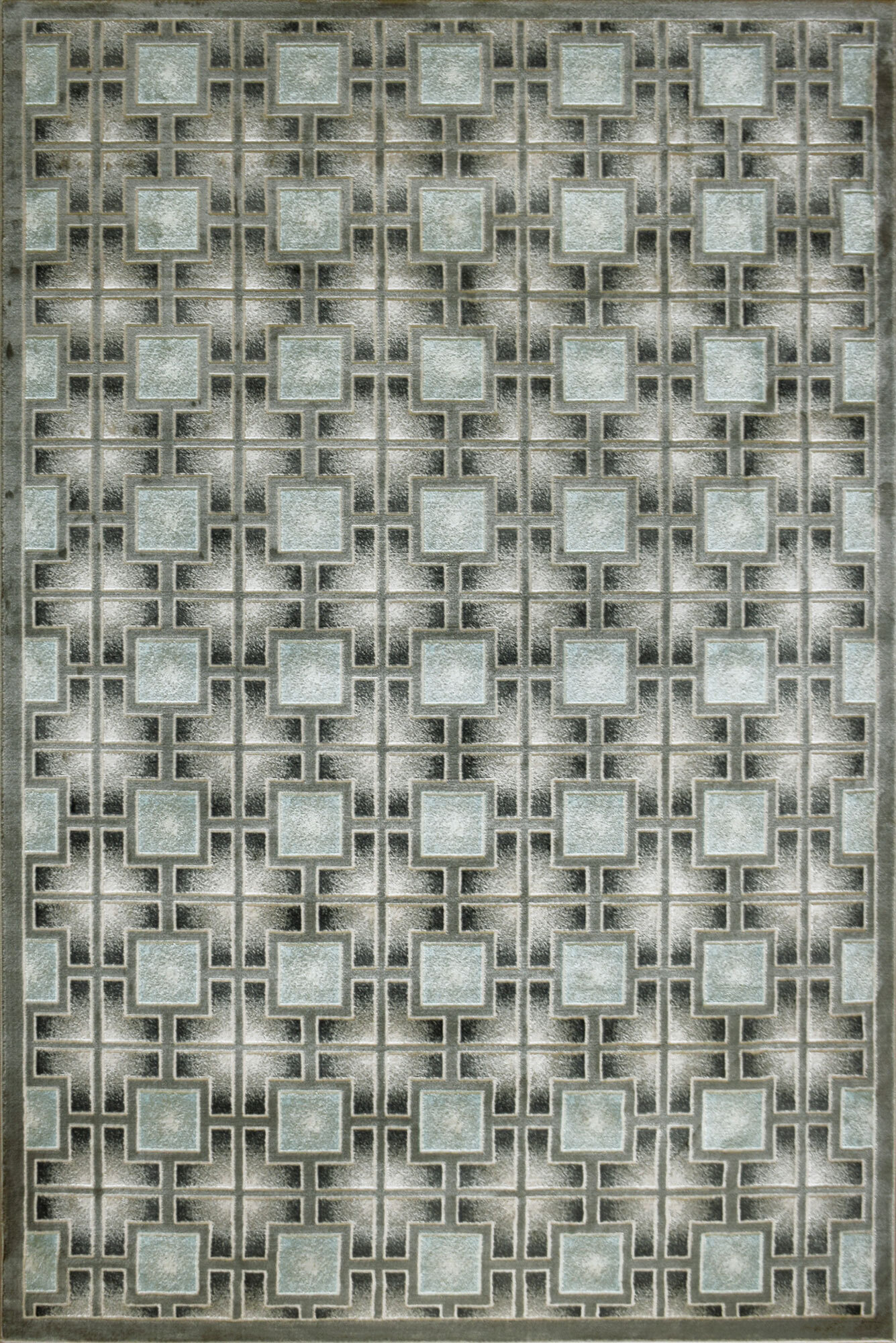Large View Brigitte Square Pattern Rug