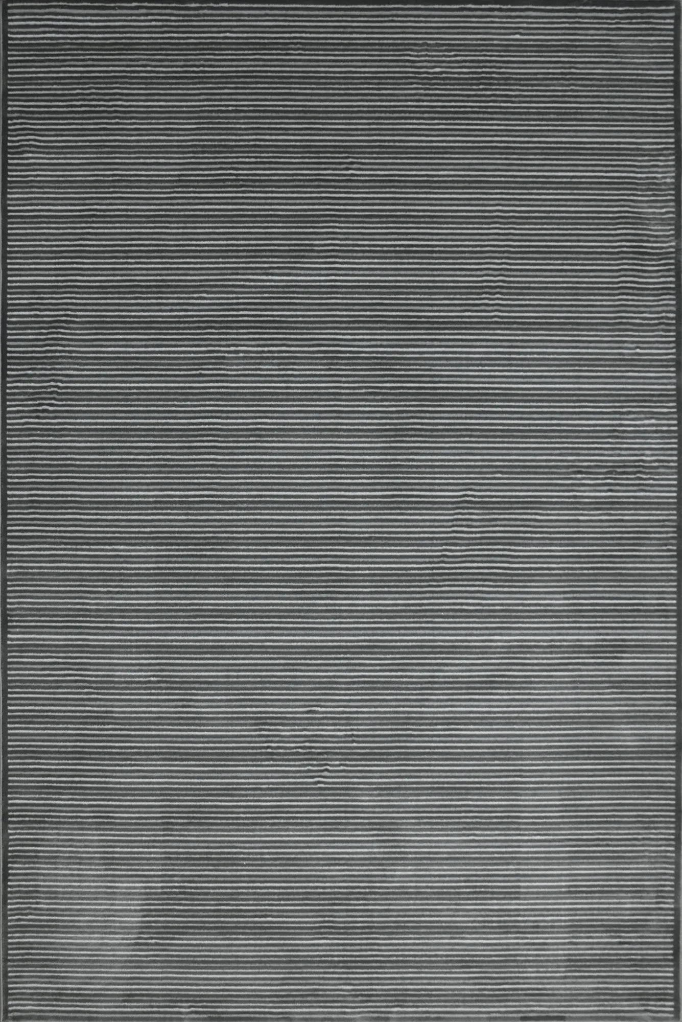 Brigitte Modern Grey Striped Rug