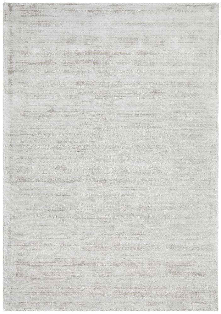 Large View Bree Hand Loomed Plain Grey Rug