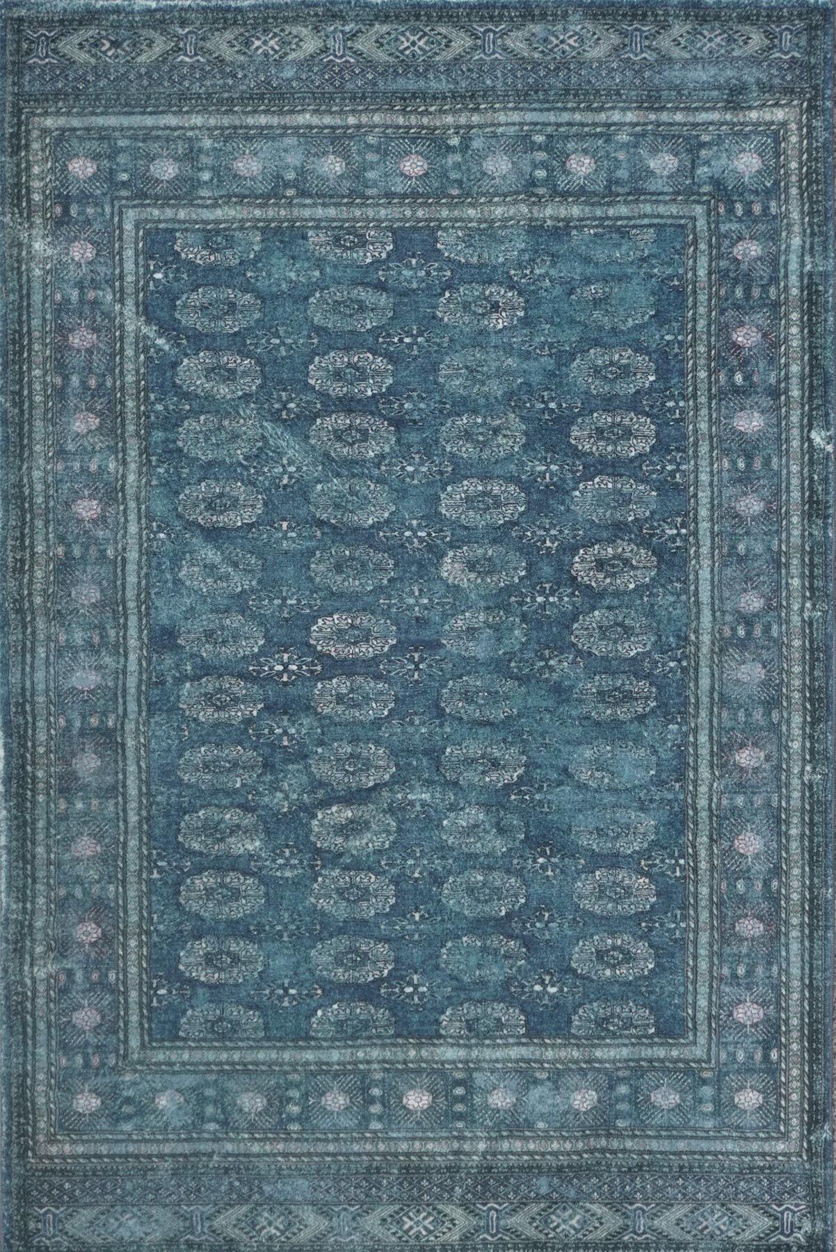 Large View Cato Traditional Geometric Rug
