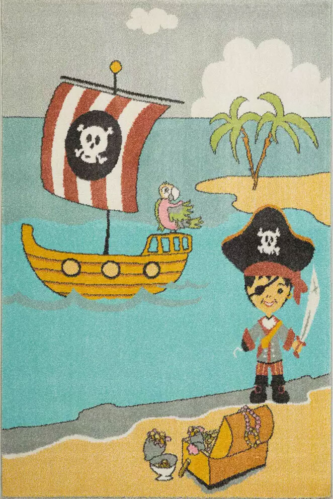 Candy Pirate Island Kids Rug