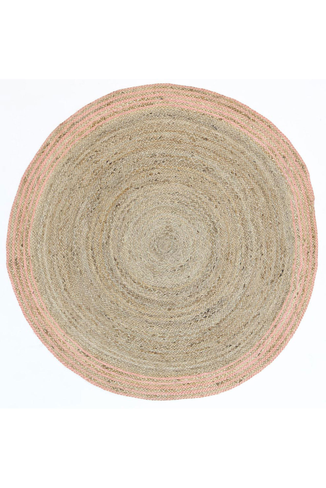 Large View Carmel Hand Woven Jute Rug