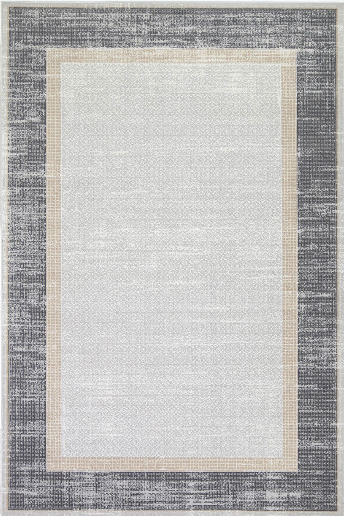 Large View Casa Modern Border Rug