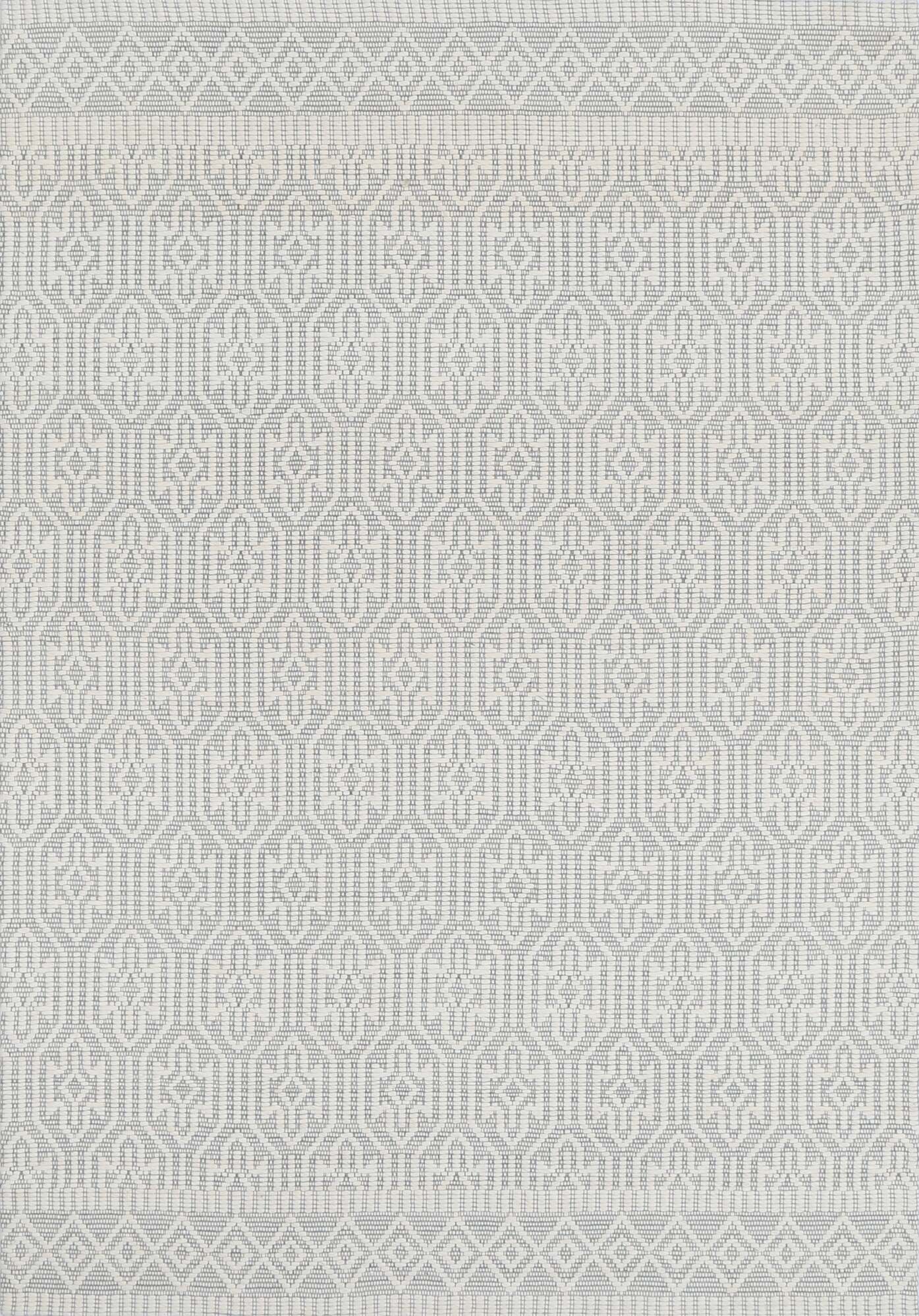 Large View Chea Geometric Wool Rug