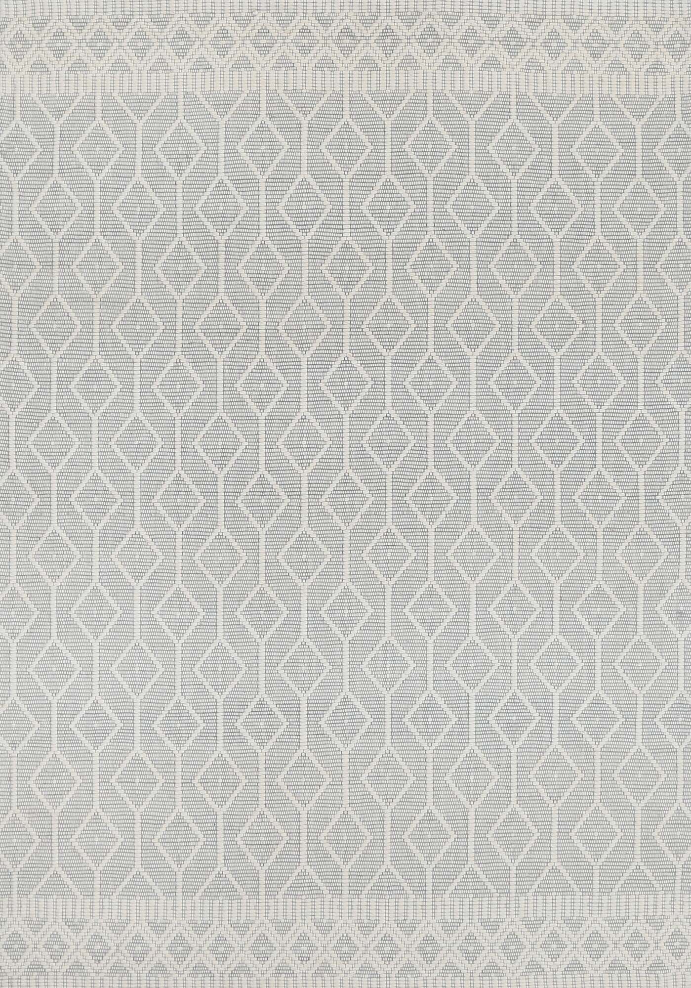 Large View Chea Geometric Wool Rug