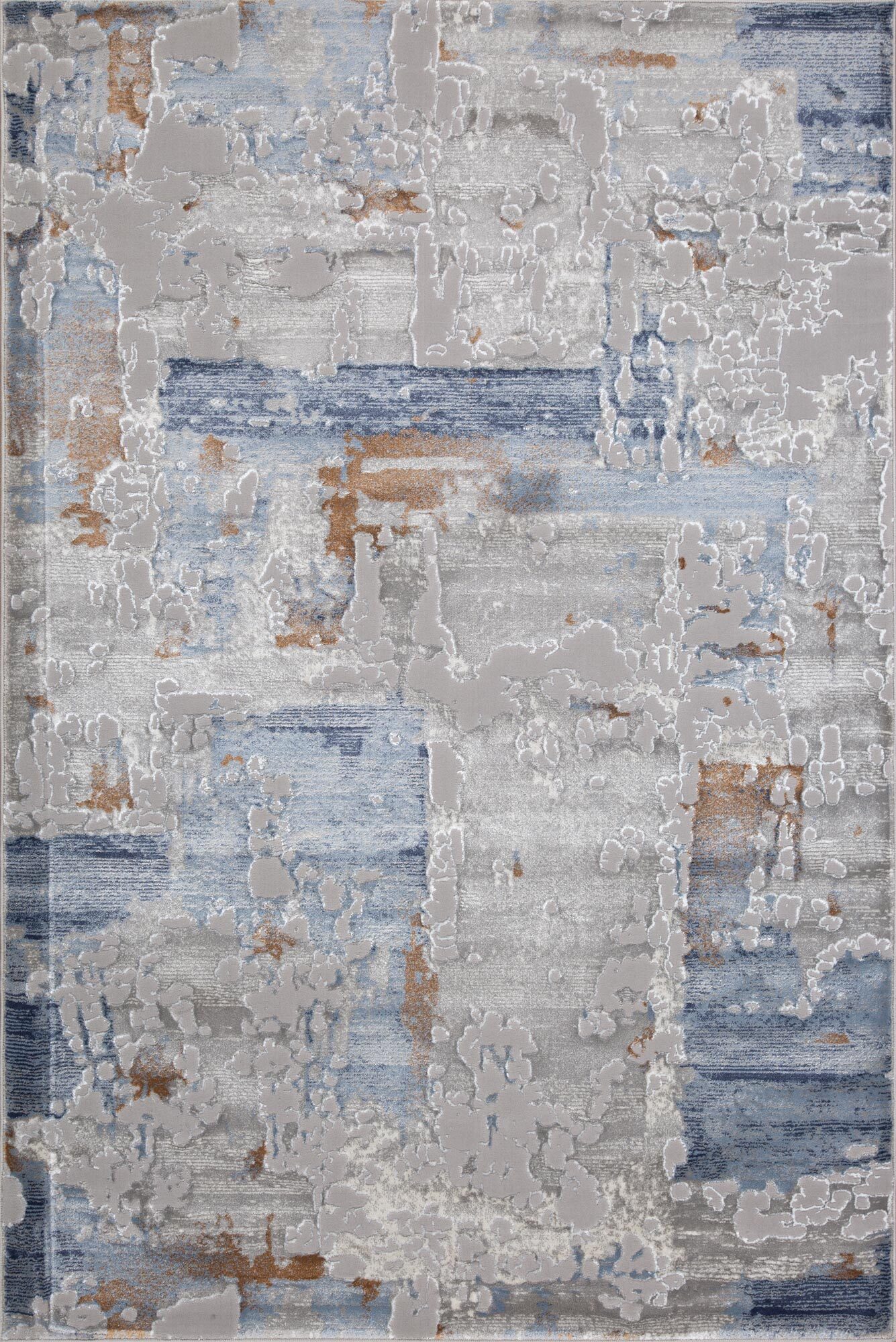 Large View Cloud Contemporary Abstract Rug