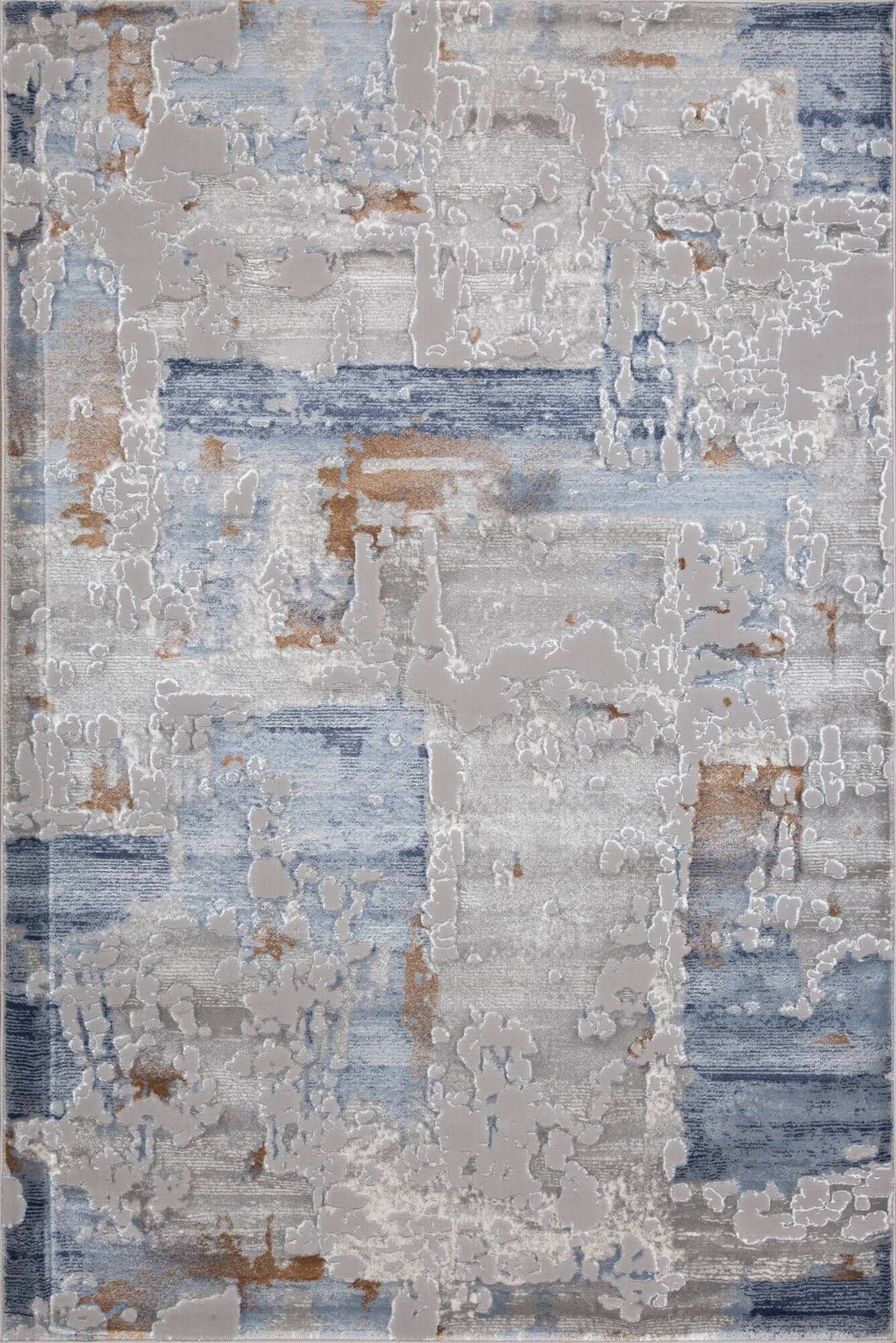 Large View Cloud Contemporary Abstract Rug