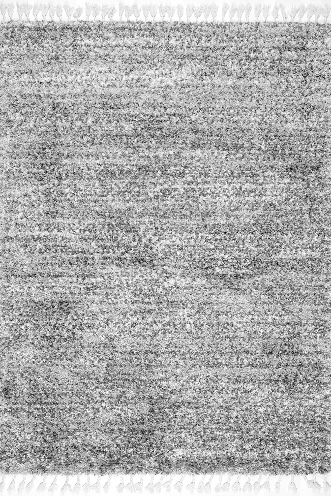 Charles Grey Moroccan Shag Rug