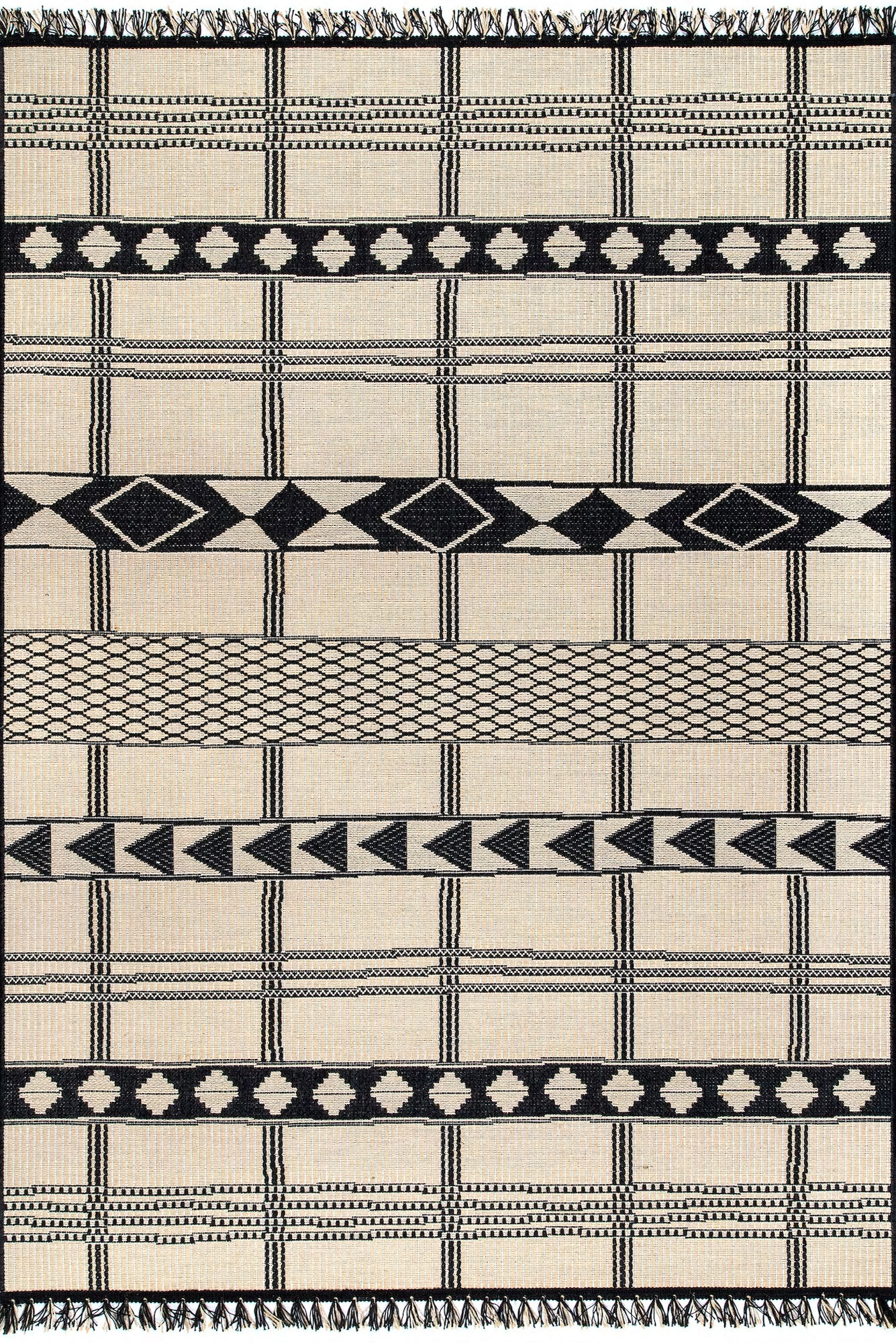 Carlo Flatweave Geometric Rug