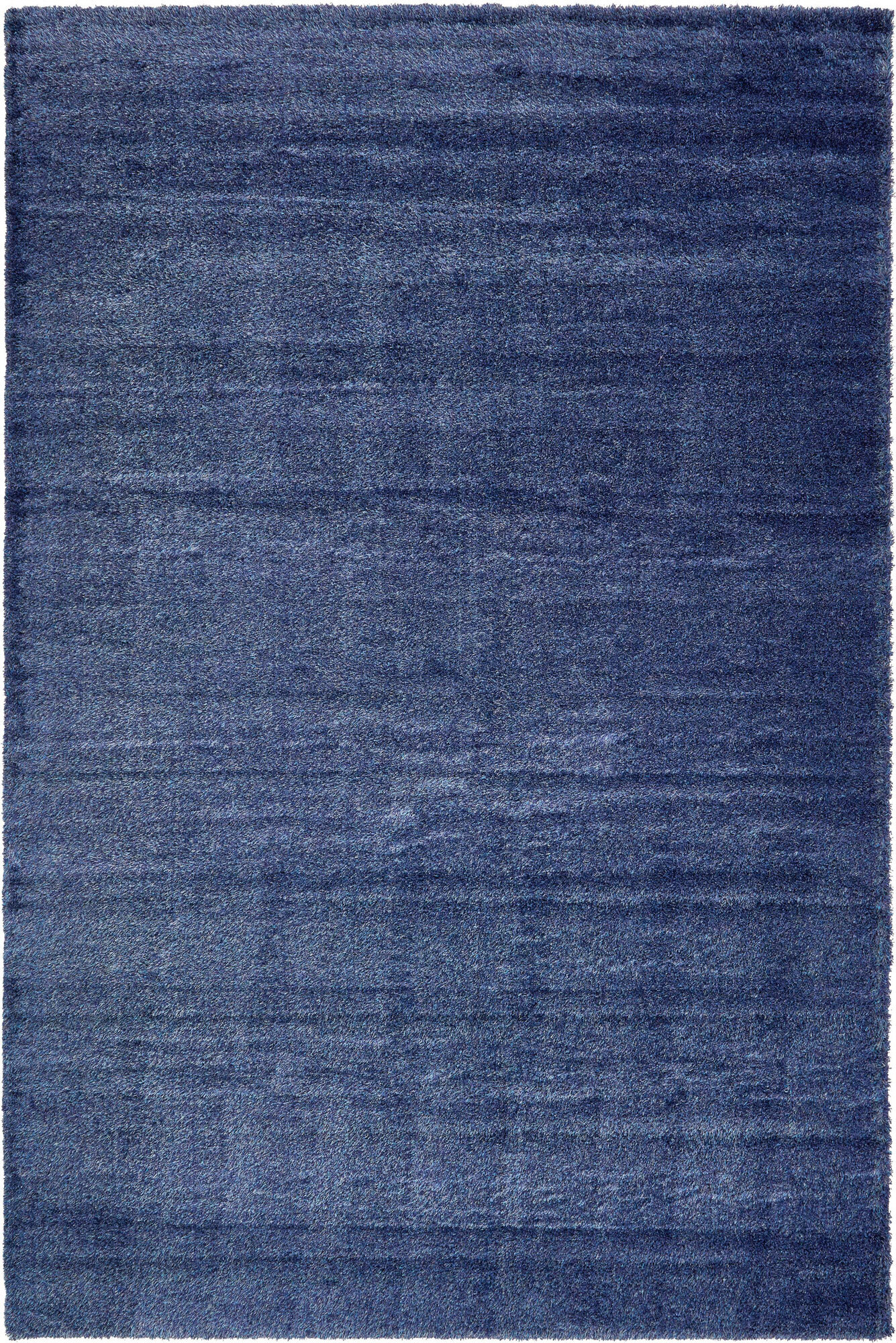 Dream Plain Blue Shaggy Rug