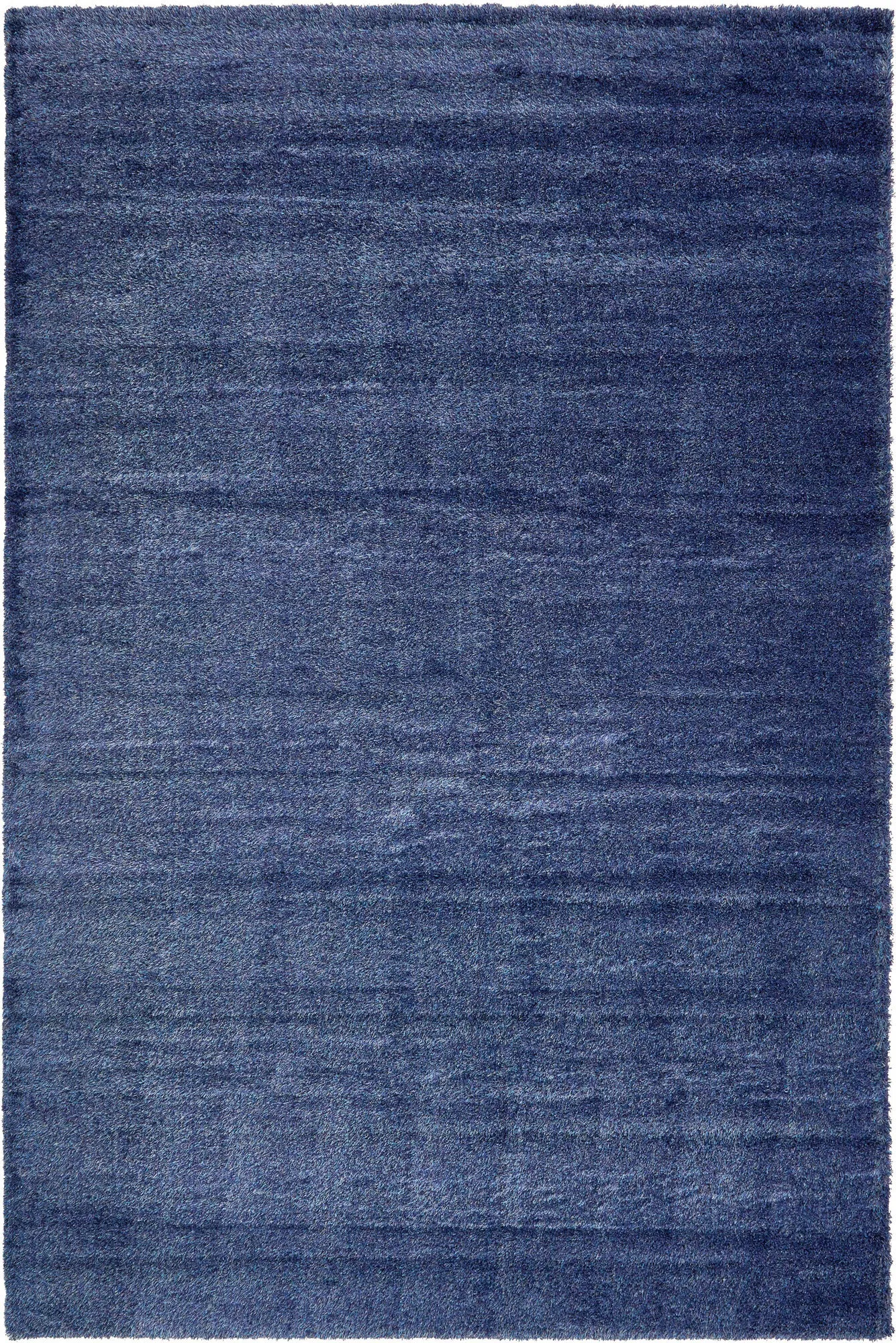 Dream Plain Blue Shaggy Rug