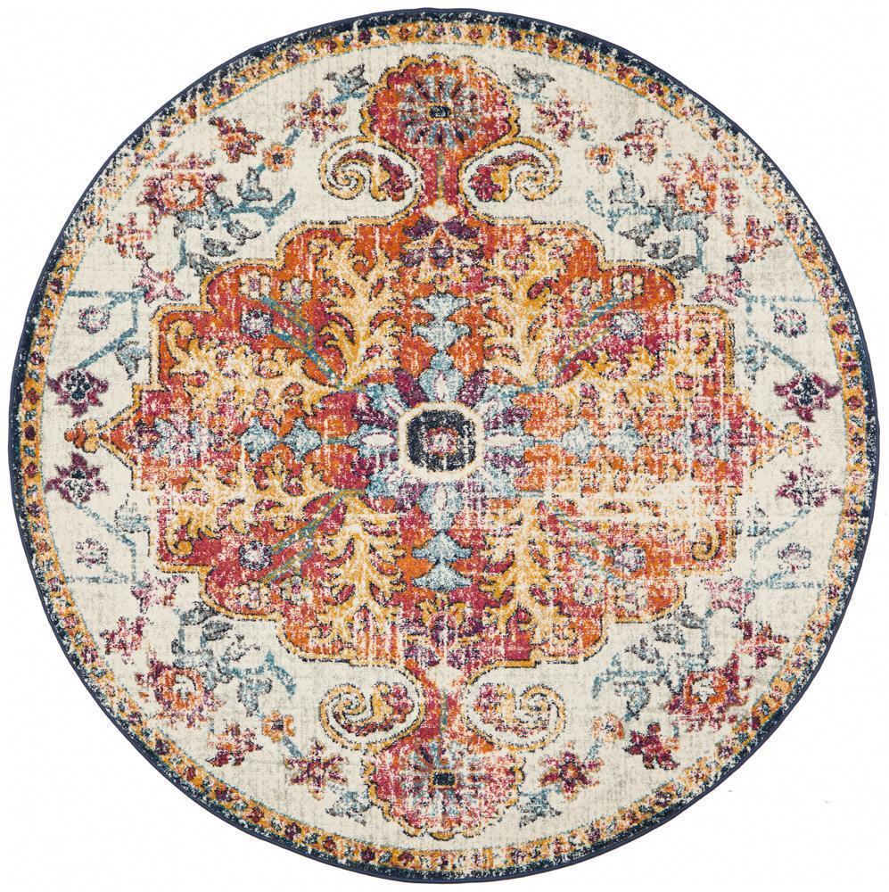 Elana Classic Overdyed Round Rug