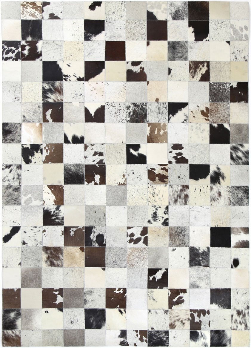 Elena Cow Hide Leather Rug
