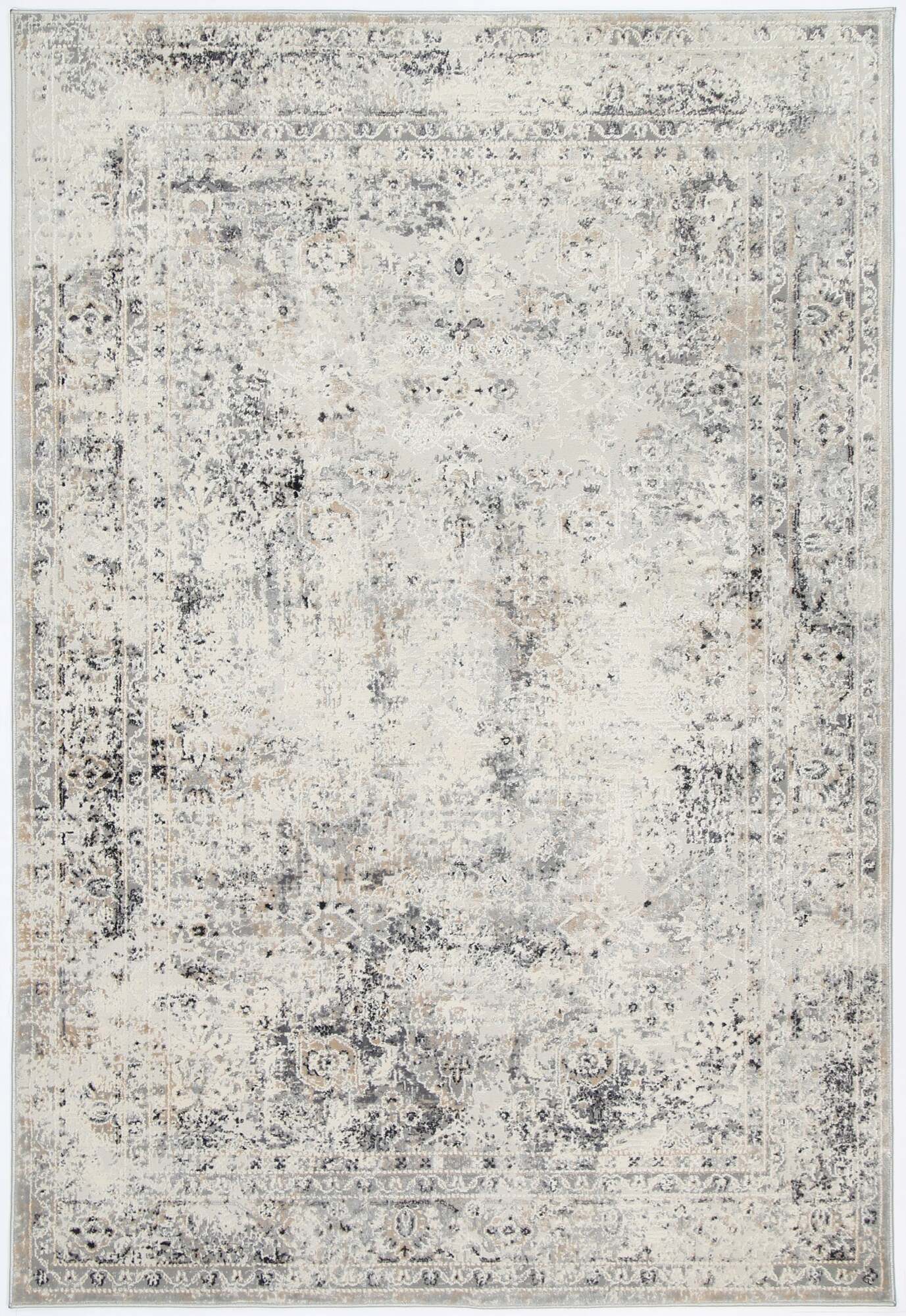 Elvis Traditional Distressed Rug