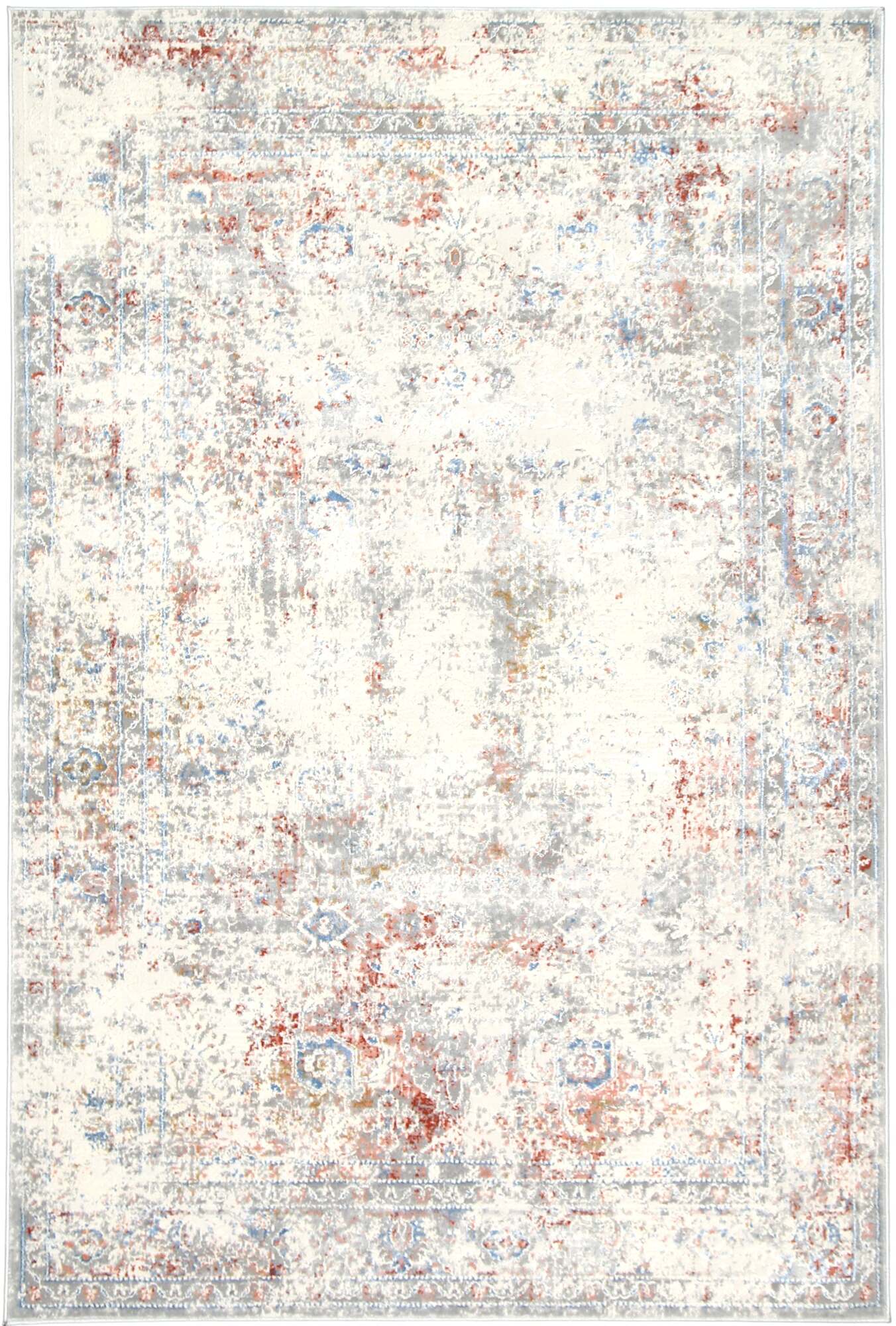 Elvis Traditional Distressed Rug