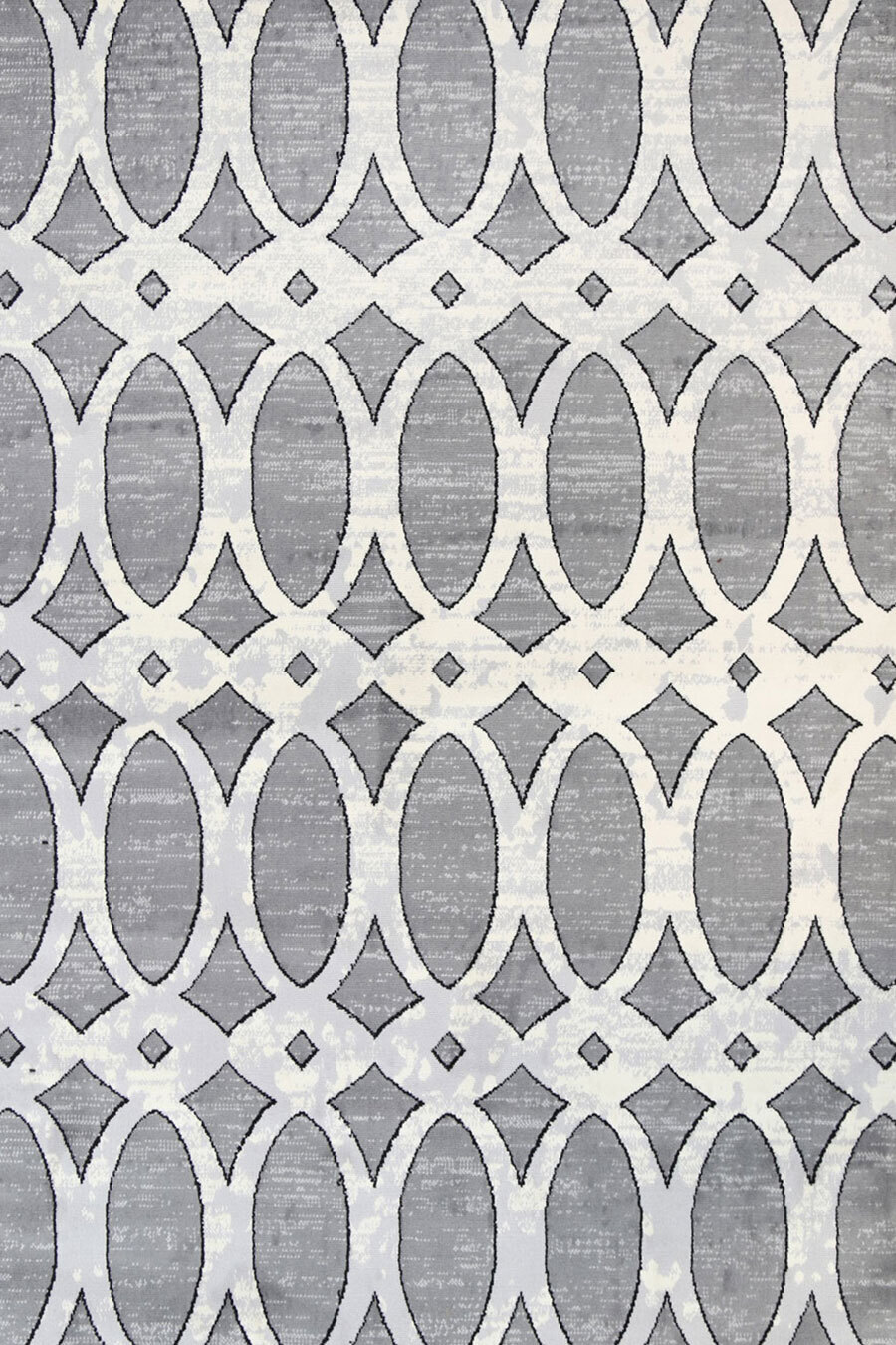 Large View Emma Grey Modern Abstract Rug