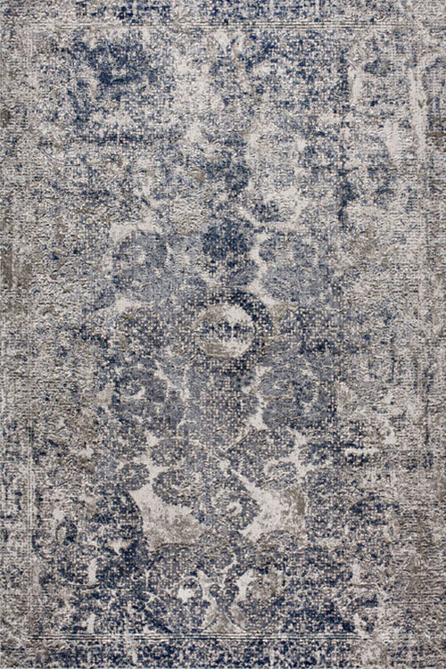 Large View Eris Navy Multi Textured Rug