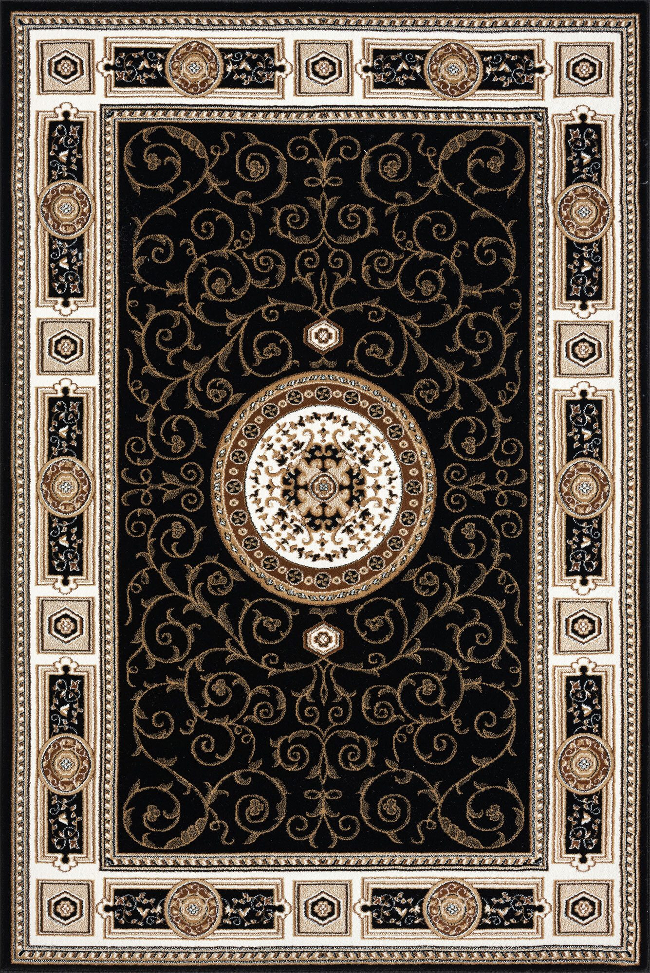 Erwin Traditional Medallion Rug