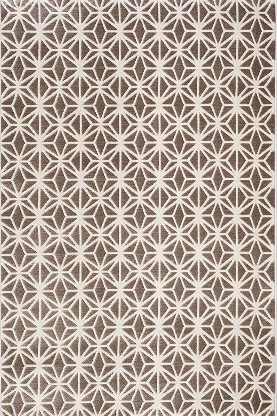 Fabian Geometric Beige Rug
