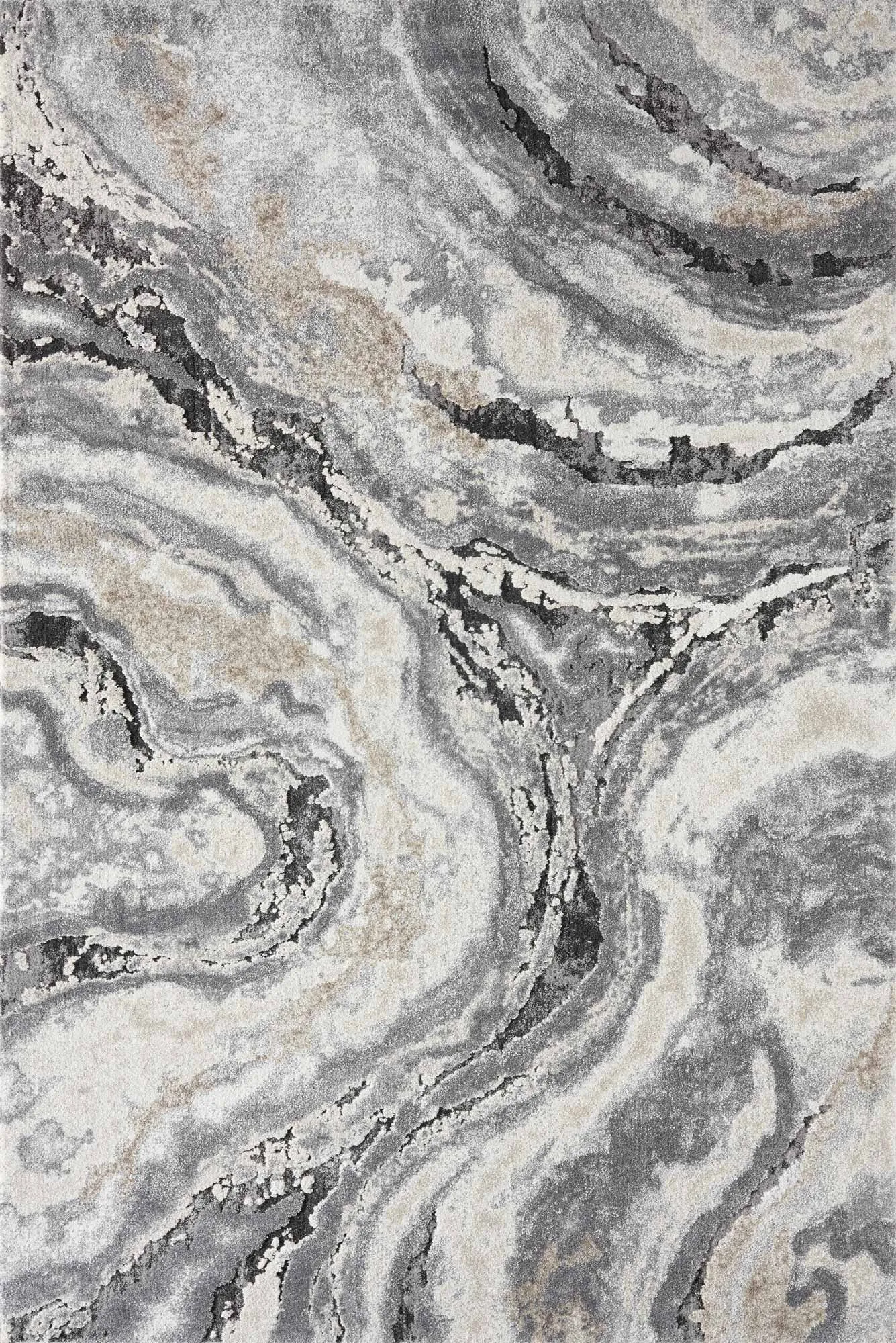Fantasy Modern Marble Rug